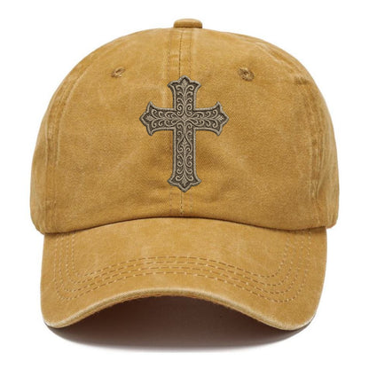 Filigree Cross  - Classic Cap - Golden Harvest(Yellow)