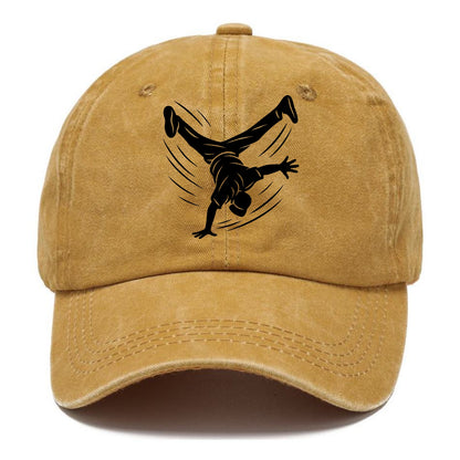 Breakdancer windmill move - Classic Cap - Golden Harvest(Yellow)