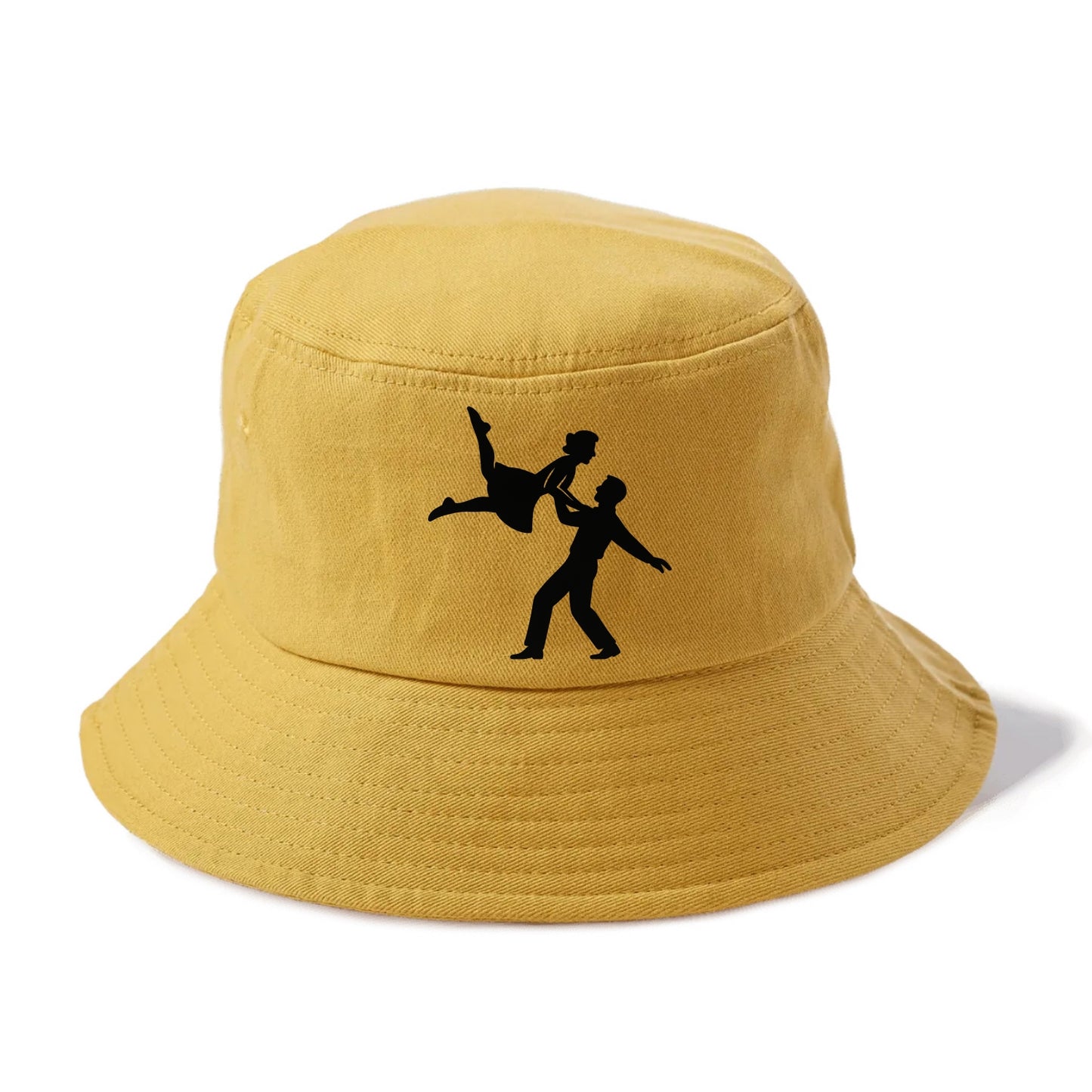 Swing dancers aerial lift - Bucket Hat - Golden Harvest(Yellow)