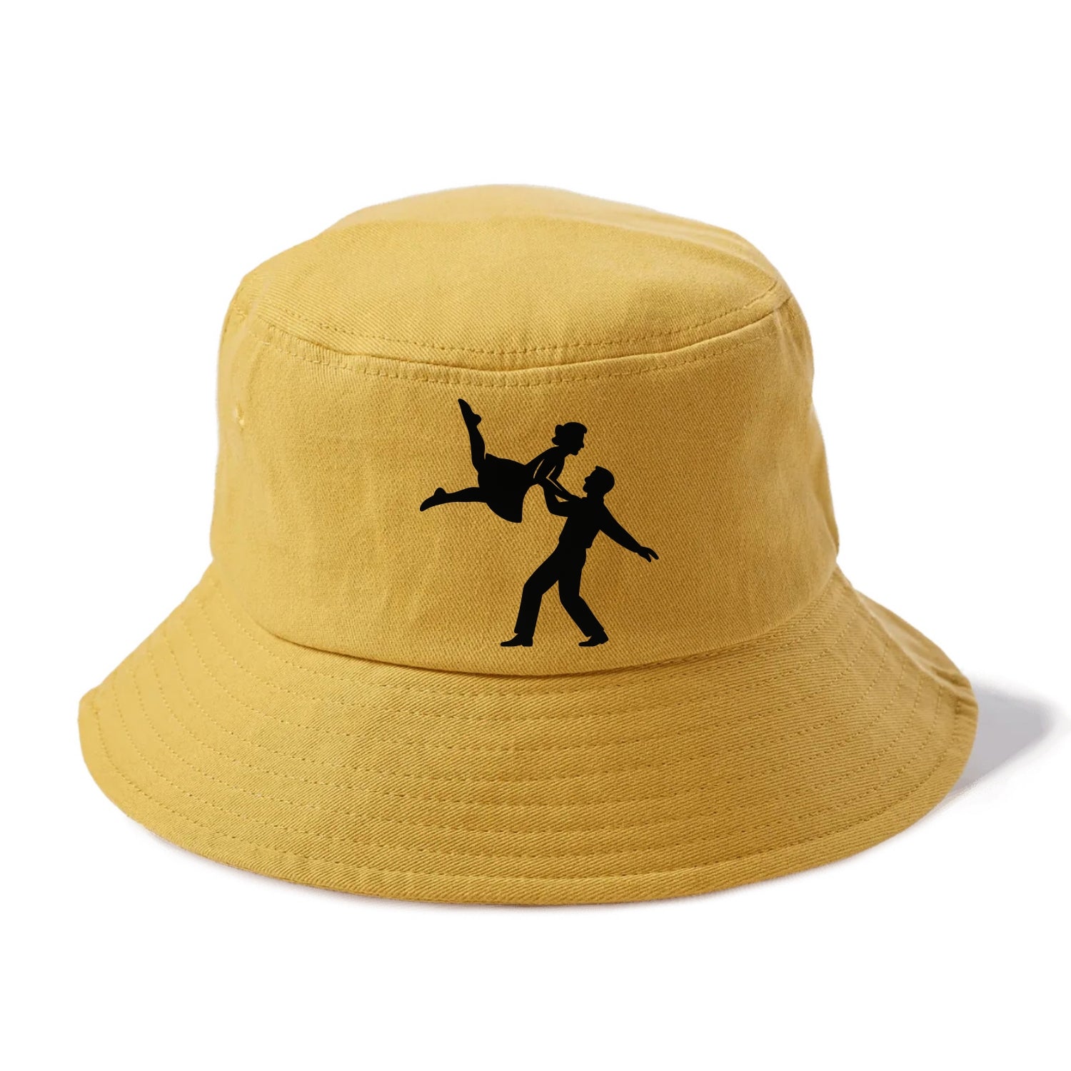 Swing dancers aerial lift - Bucket Hat - Golden Harvest(Yellow)