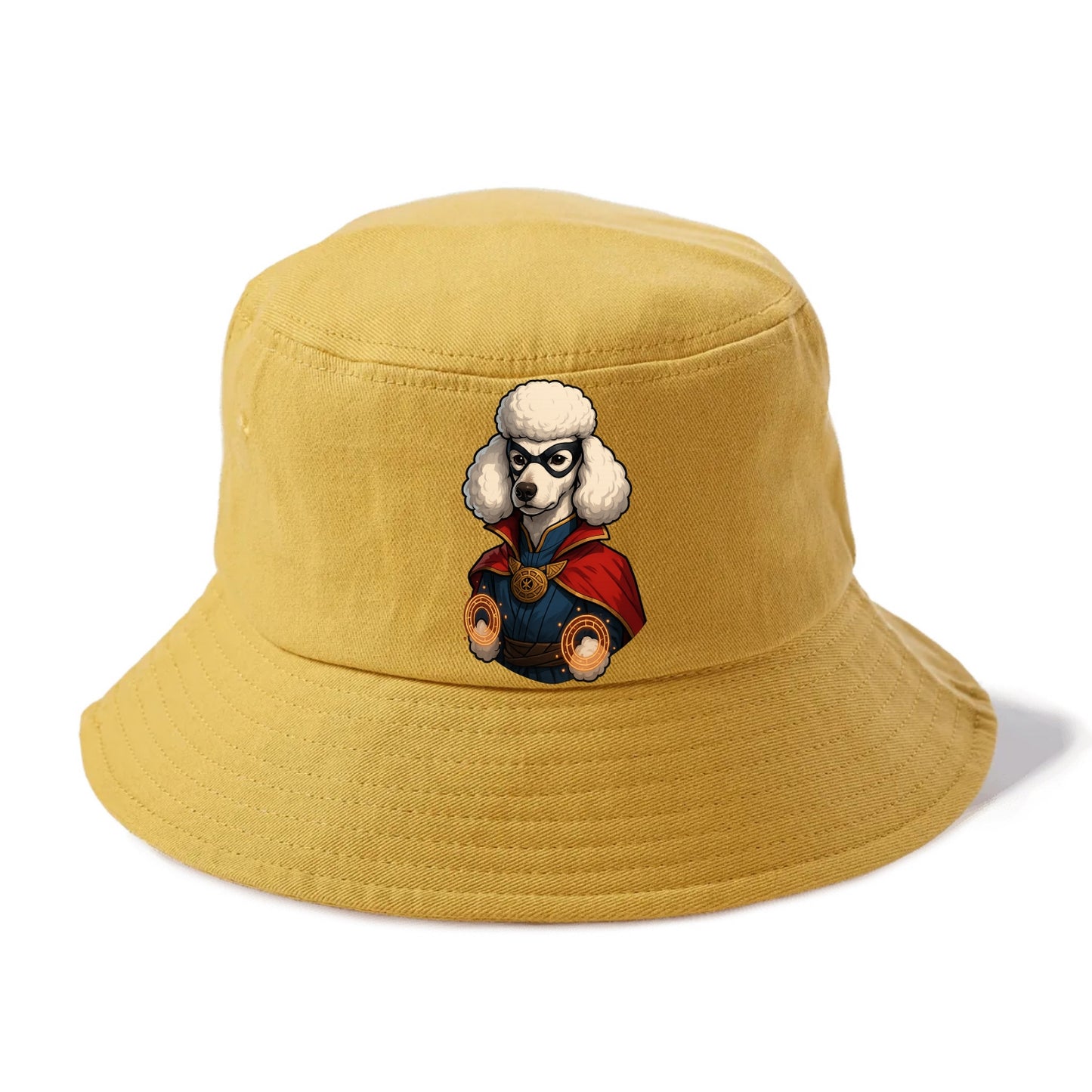 Poodle Doctor Strange  - Bucket Hat - Golden Harvest(Yellow)