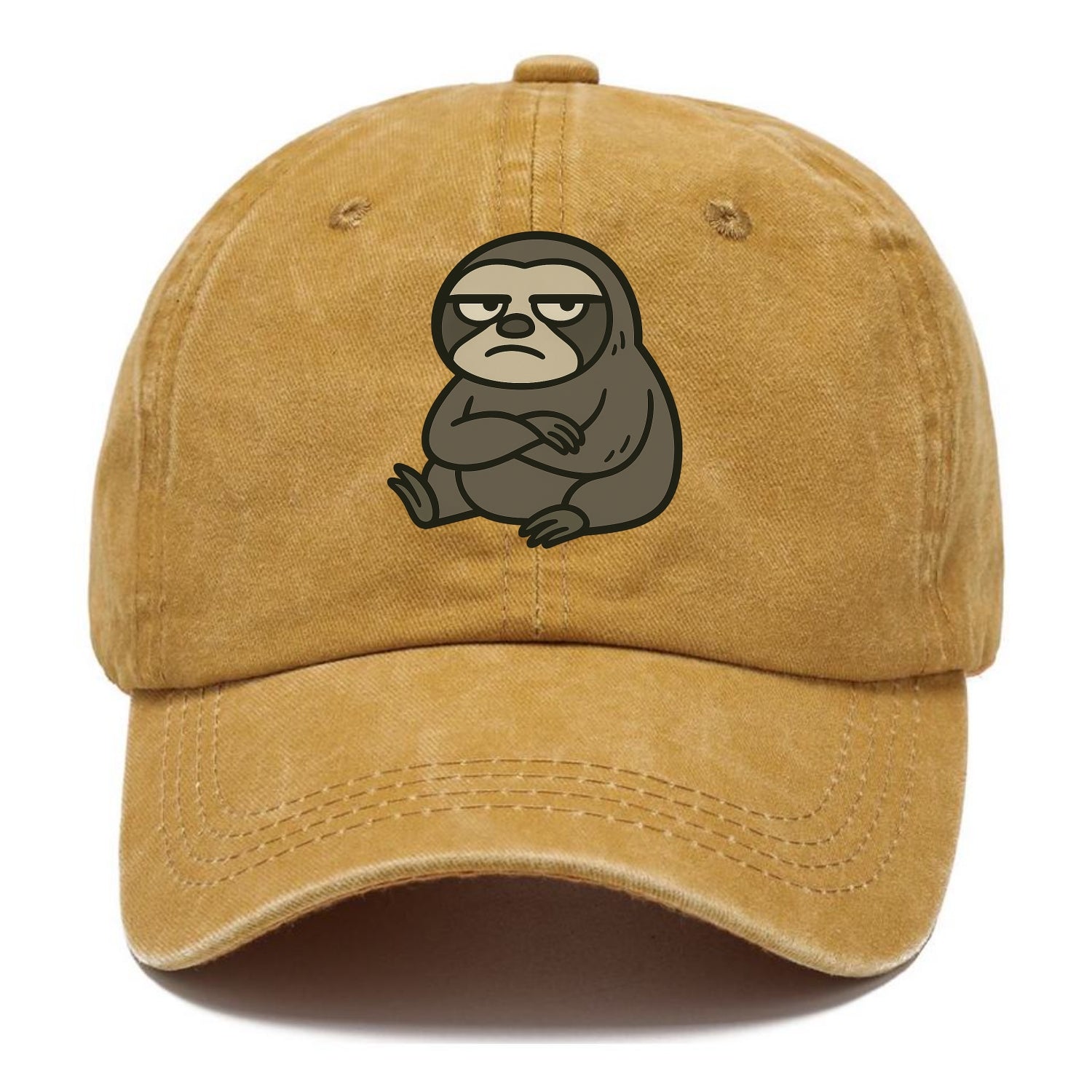 The Sloth Judging Silently - Classic Cap - Golden Harvest(Yellow)