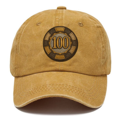 Poker Chip  - Classic Cap - Golden Harvest(Yellow)