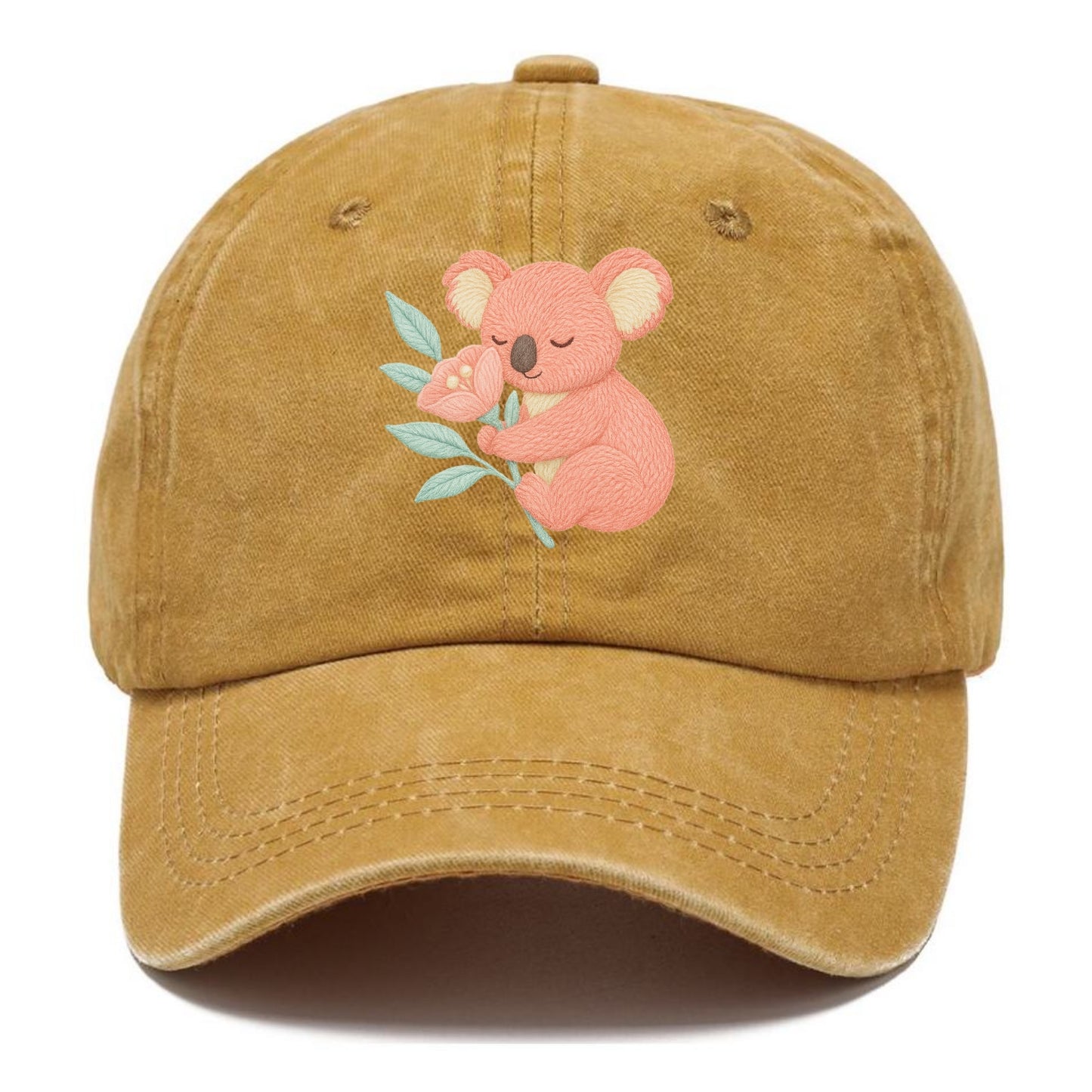 Coral Koala - Classic Cap - Golden Harvest(Yellow)