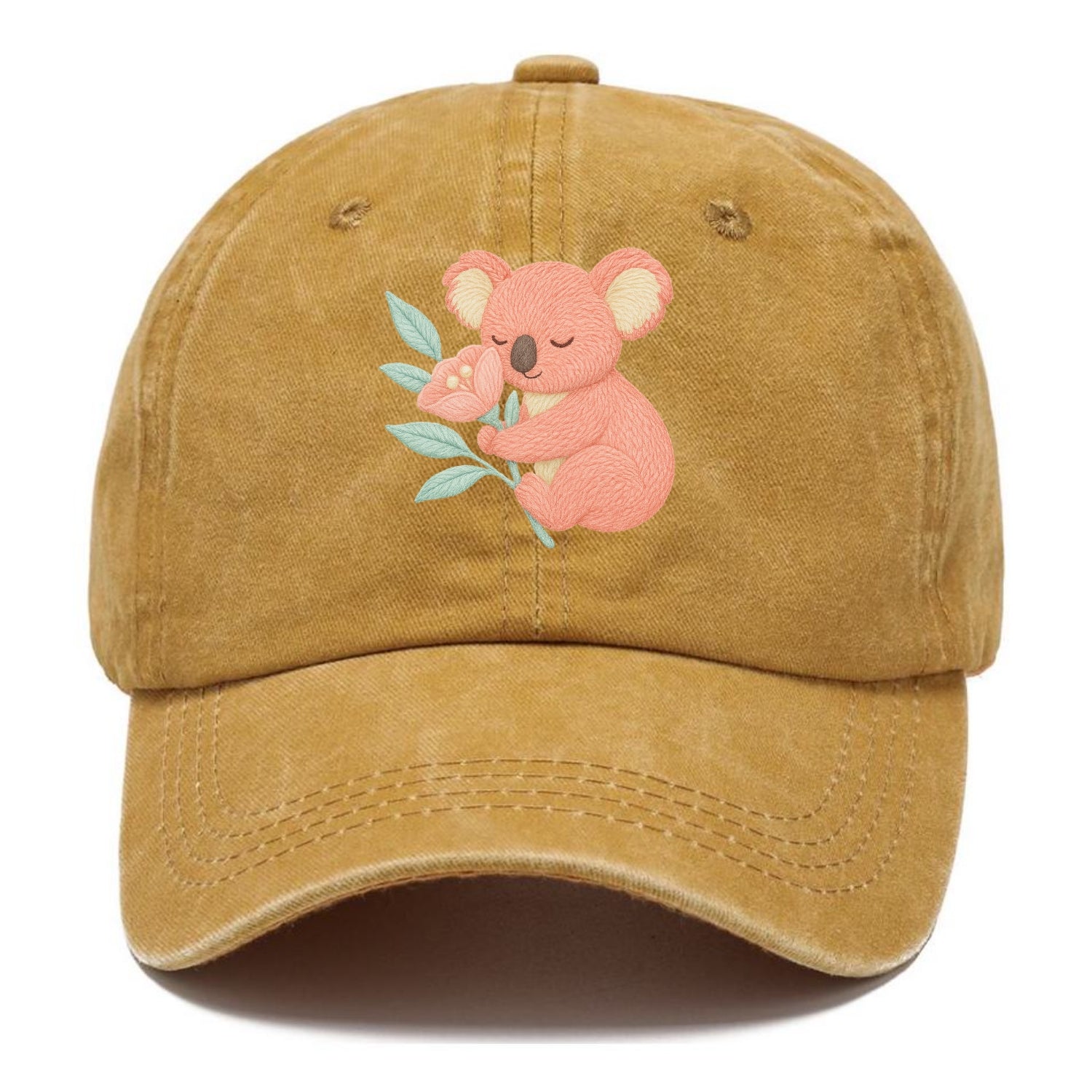 Coral Koala - Classic Cap - Golden Harvest(Yellow)