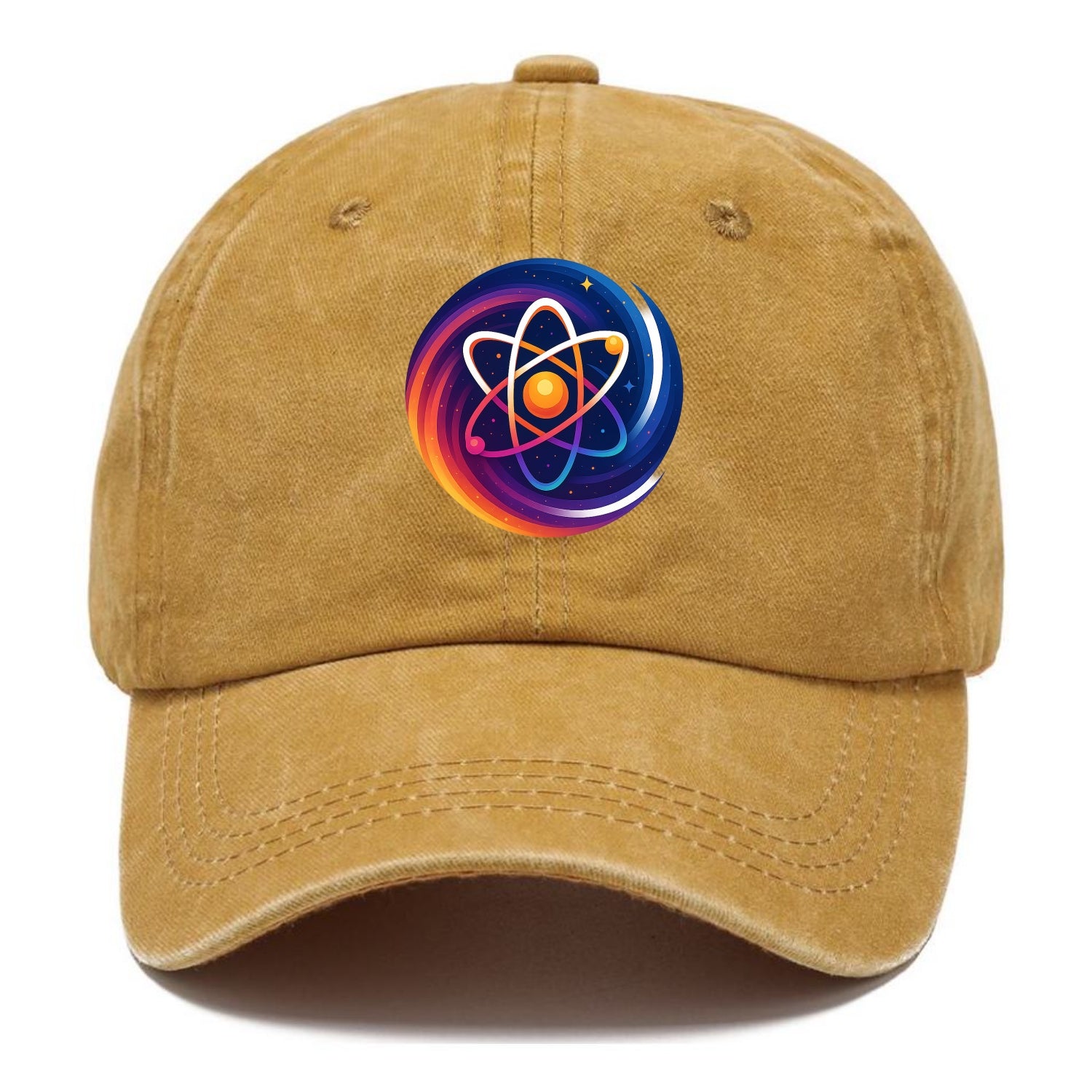 Micro Macro - Atom structure expanding i - Classic Cap - Golden Harvest(Yellow)