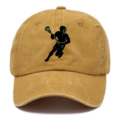 Lacrosse player cradling stick - Classic Cap - Golden Harvest(Yellow)