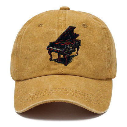 Harpsichord with baroque decorative styling - Classic Cap - Golden Harvest(Yellow)