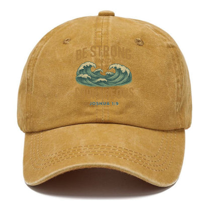 Joshua 1:9 Ocean - Classic Cap - Golden Harvest(Yellow)