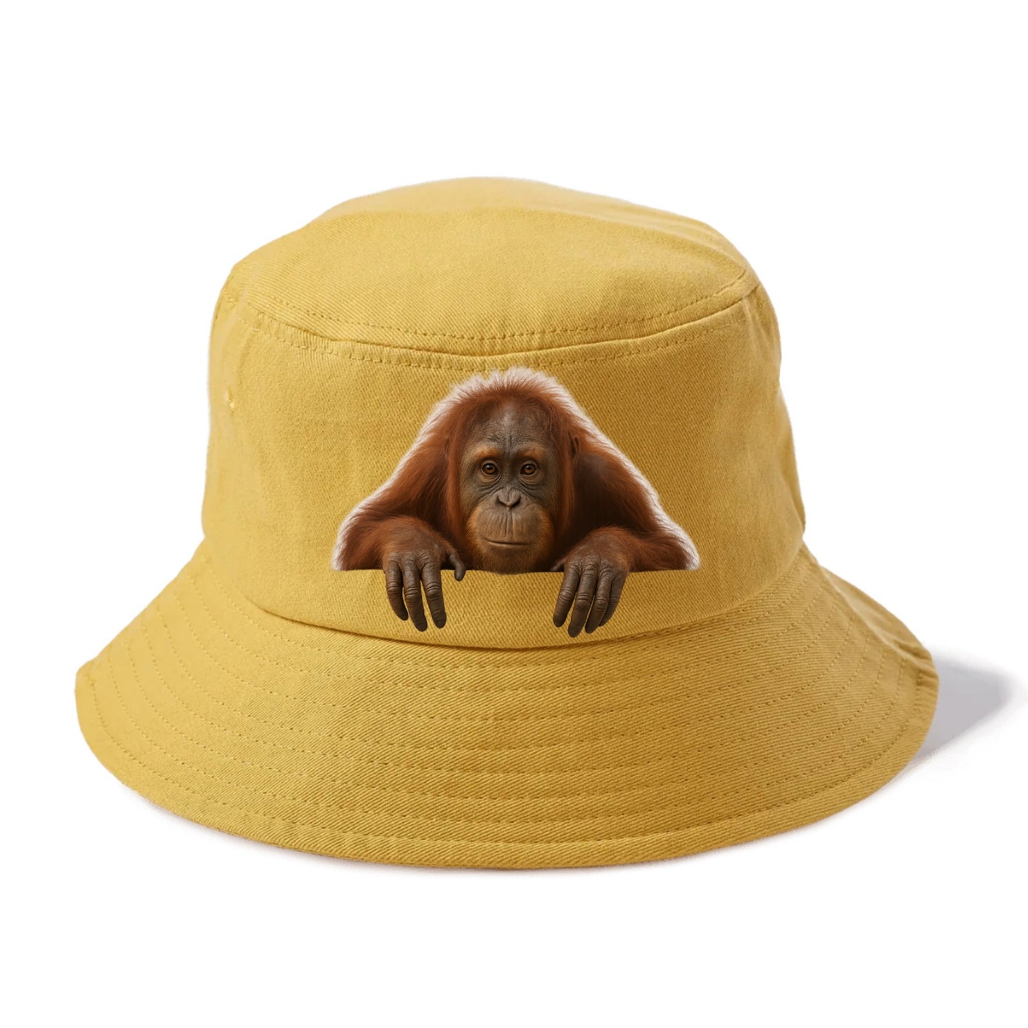 Orangutan  - Bucket Hat - Golden Harvest(Yellow)