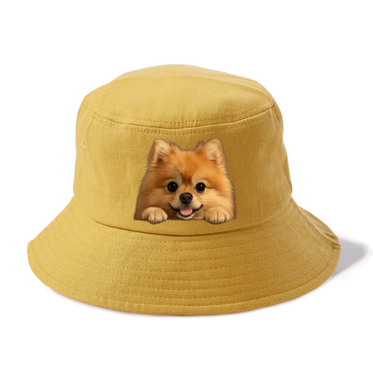 Pomeranian  - Bucket Hat - Golden Harvest(Yellow)