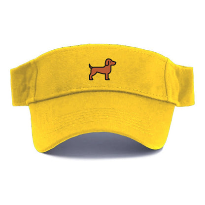 Vizsla - Rust colored flat side profile - Visor - Golden Harvest(Yellow)