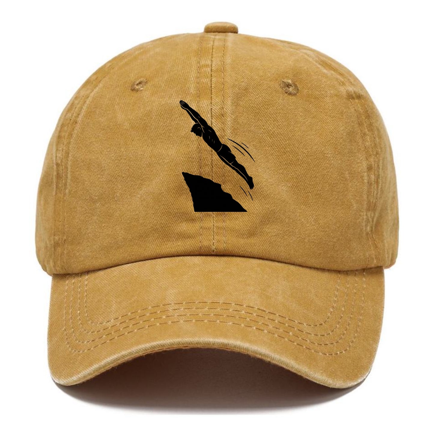 Cliff diver perfect form - Classic Cap - Golden Harvest(Yellow)