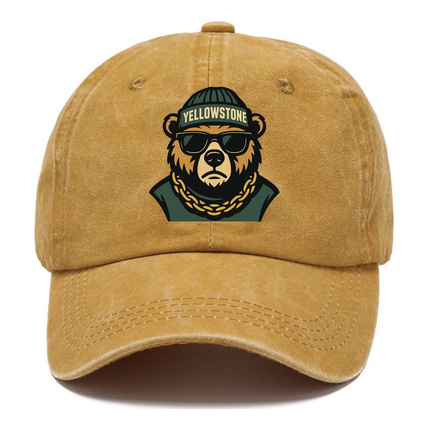 Yellowstone Bear - Classic Cap - Golden Harvest(Yellow)