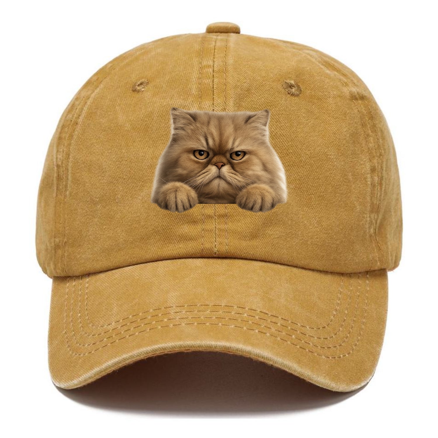 Persian Cat  - Classic Cap - Golden Harvest(Yellow)