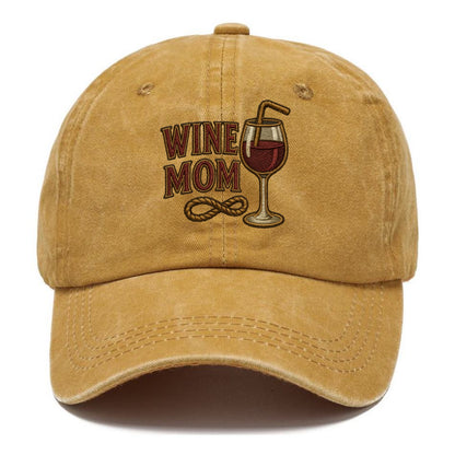 Wine Mom  - Classic Cap - Golden Harvest(Yellow)