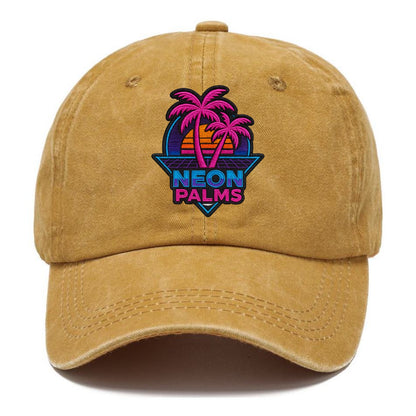 Neon Palms - Classic Cap - Golden Harvest(Yellow)