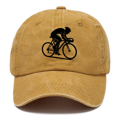 Sprint cyclist racing stance - Classic Cap - Golden Harvest(Yellow)