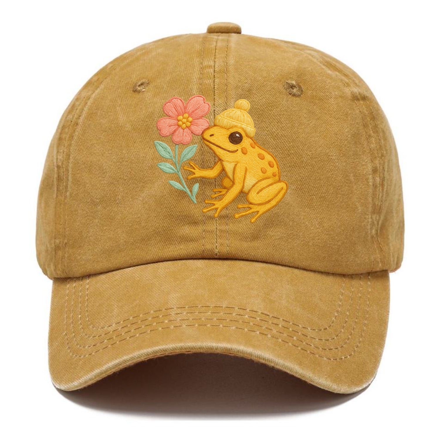 Yellow Dart Frog - Classic Cap - Golden Harvest(Yellow)