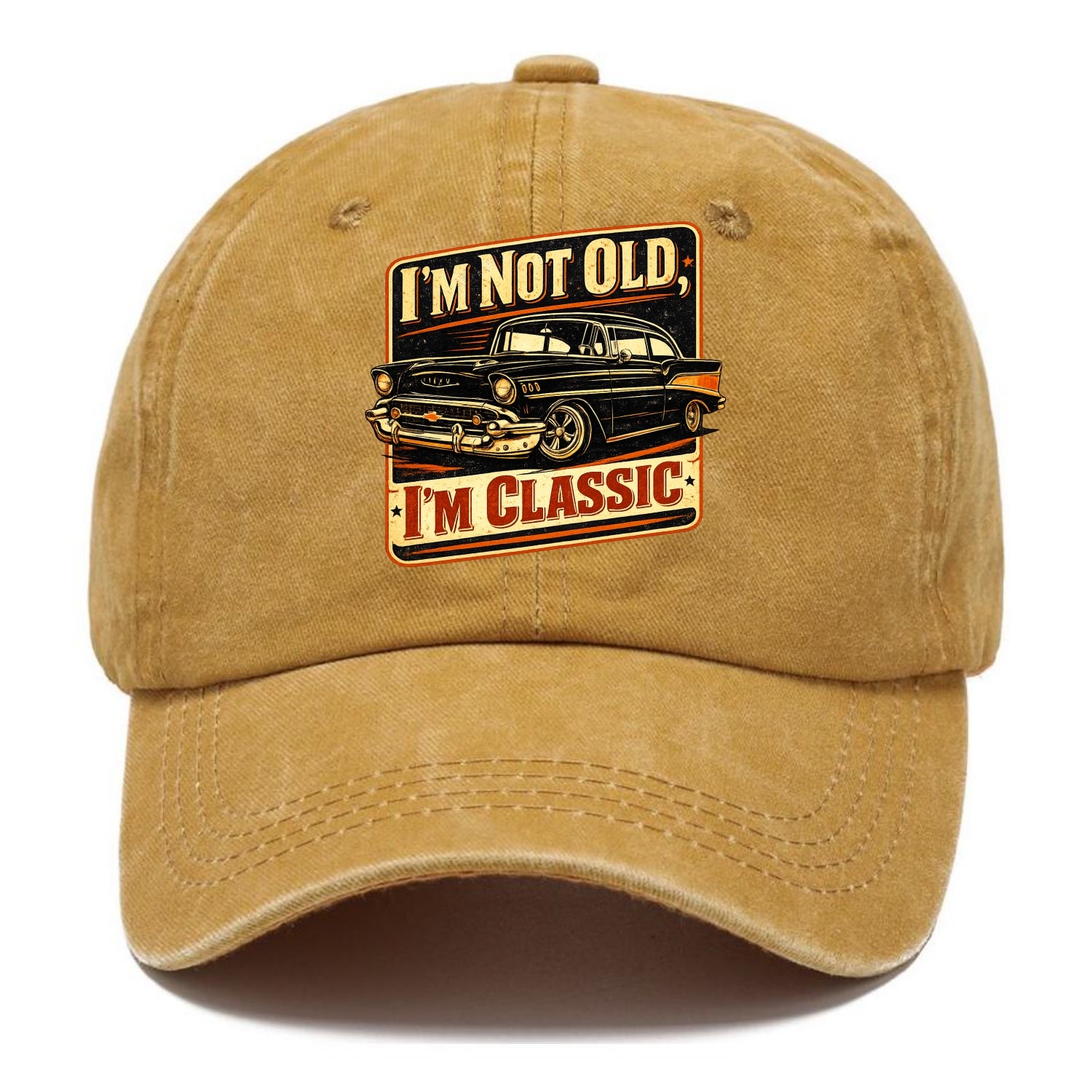 I'm Not Old I'm Classic - Classic Cap - Golden Harvest(Yellow)