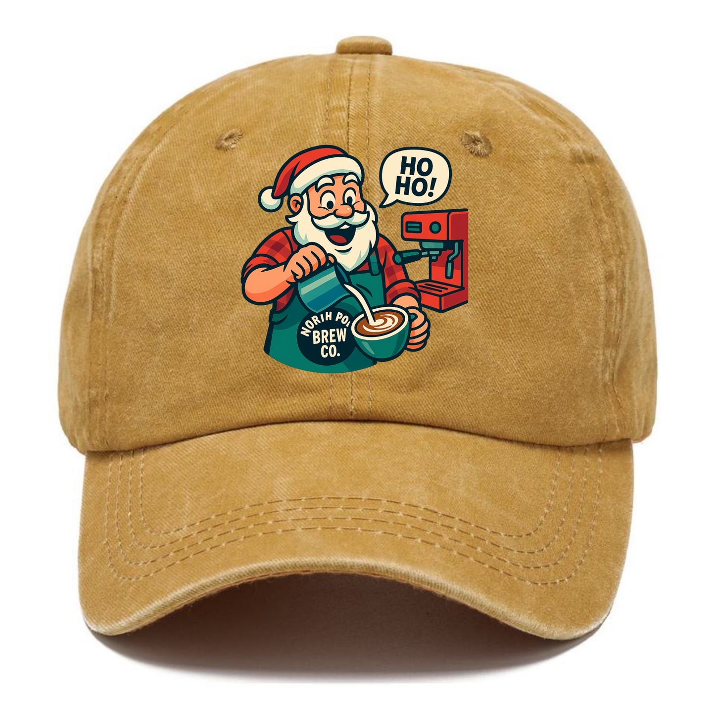 Santa Barista - Classic Cap - Golden Harvest(Yellow)