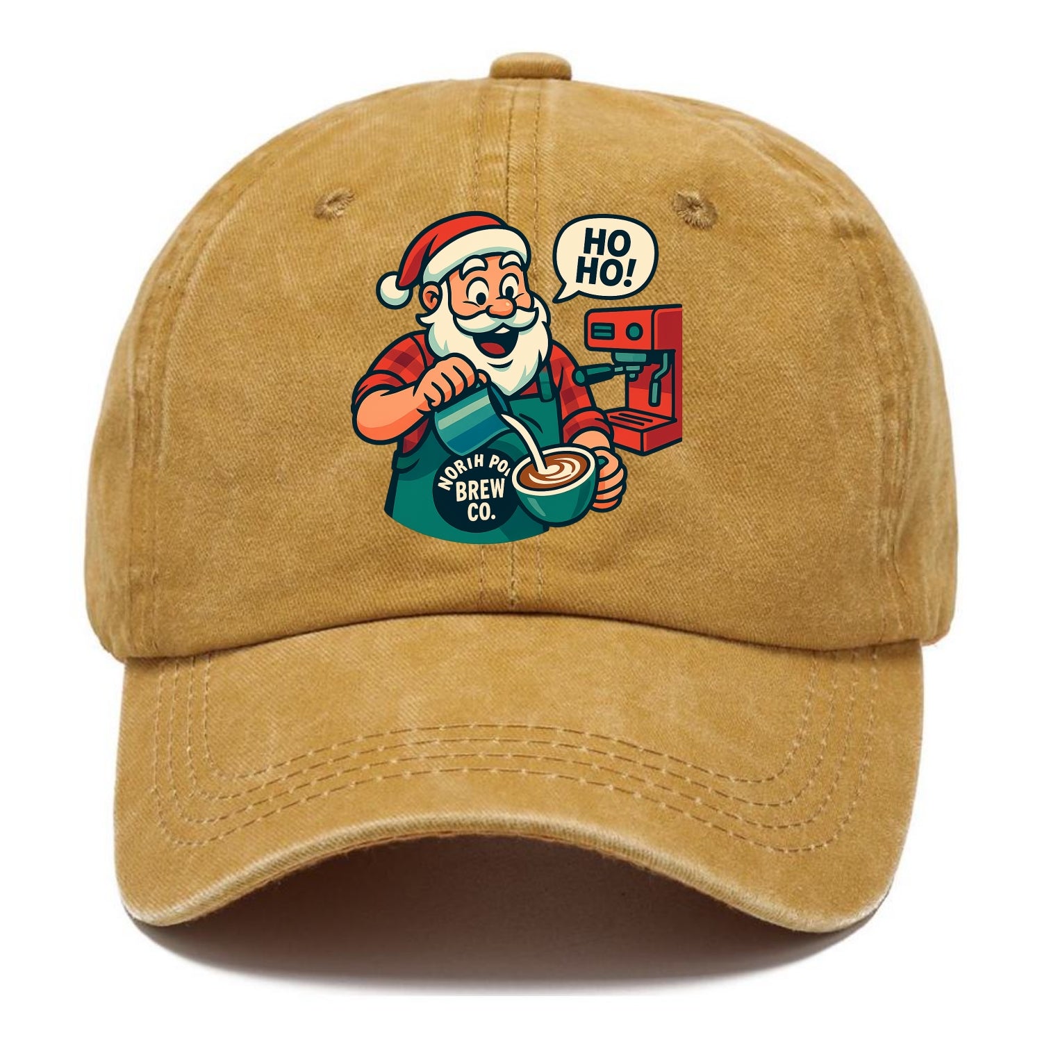 Santa Barista - Classic Cap - Golden Harvest(Yellow)