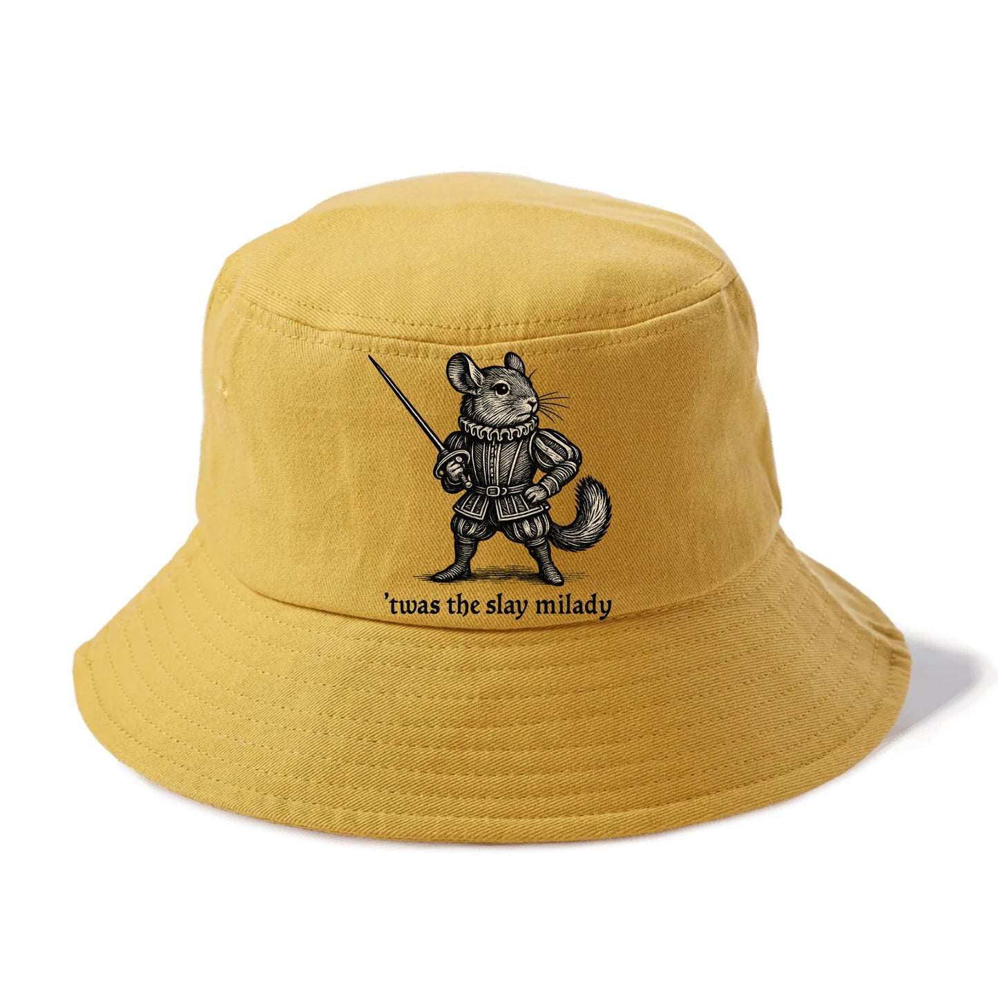 Chinchilla Noble  - Bucket Hat - Golden Harvest(Yellow)