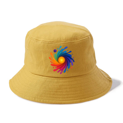 Big Bang Palette - Explosion of paint co - Bucket Hat - Golden Harvest(Yellow)