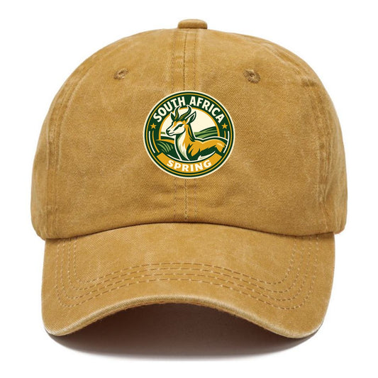 Vibrant Spring Awakening Emblem - Classic Cap - Golden Harvest(Yellow)