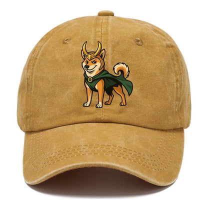 Shiba Inu Loki  - Classic Cap - Golden Harvest(Yellow)