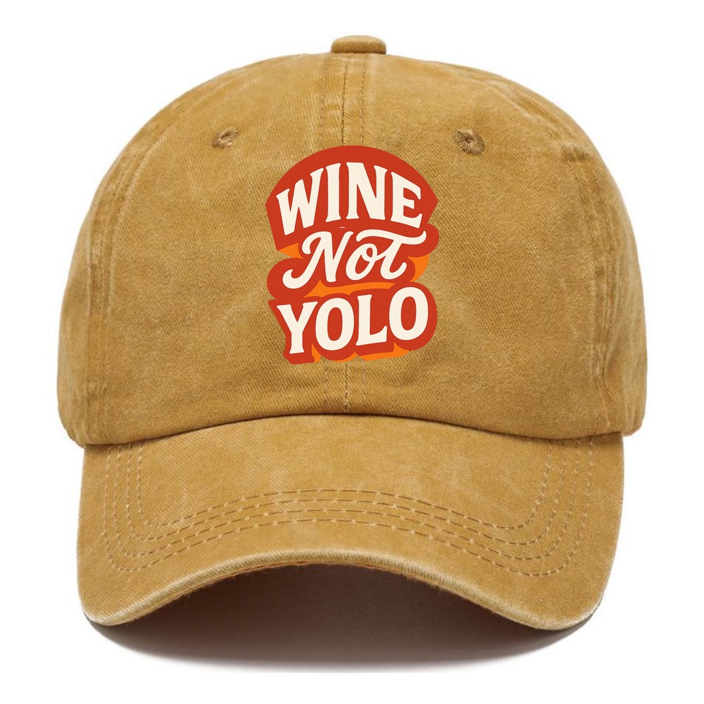 Wine Not - YOLO - Classic Cap - Golden Harvest(Yellow)