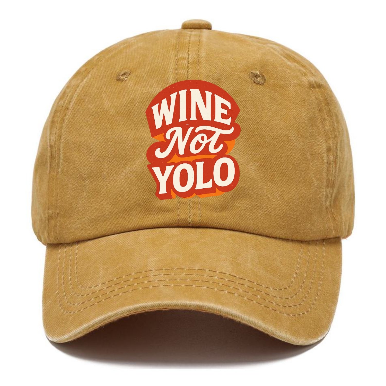 Wine Not - YOLO - Classic Cap - Golden Harvest(Yellow)