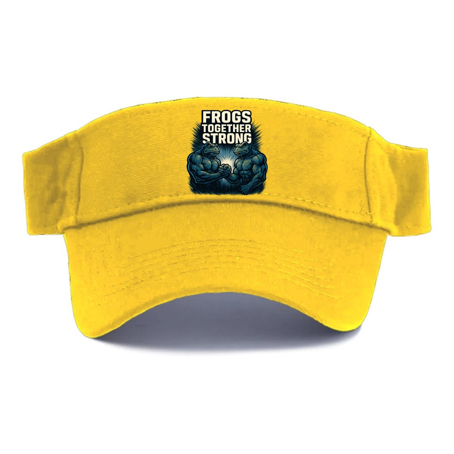 Frogs Together Strong 4 - Visor - Golden Harvest(Yellow)