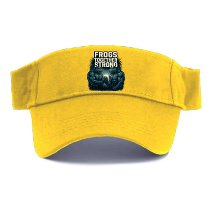 Frogs Together Strong 4 - Visor - Golden Harvest(Yellow)