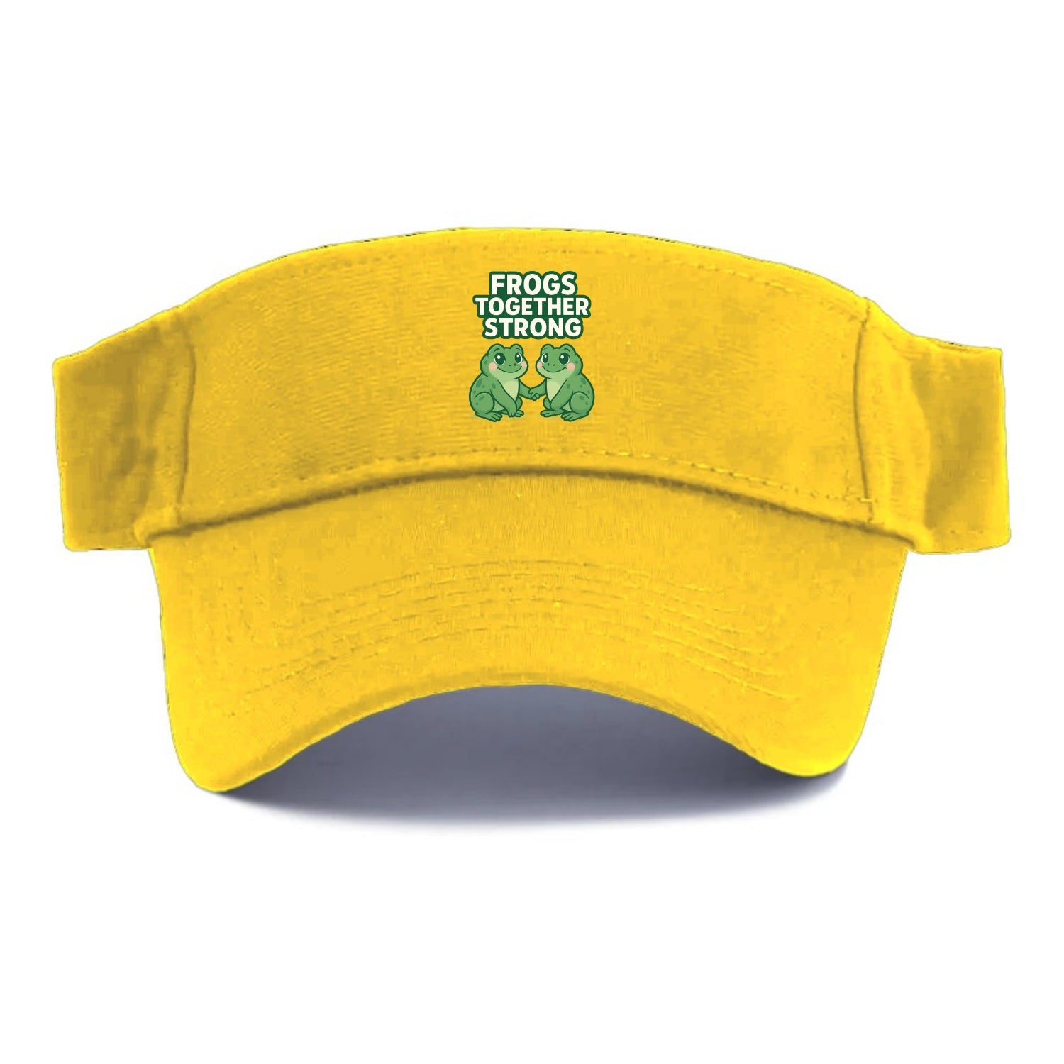 Frogs Together Strong 2 - Visor - Golden Harvest(Yellow)