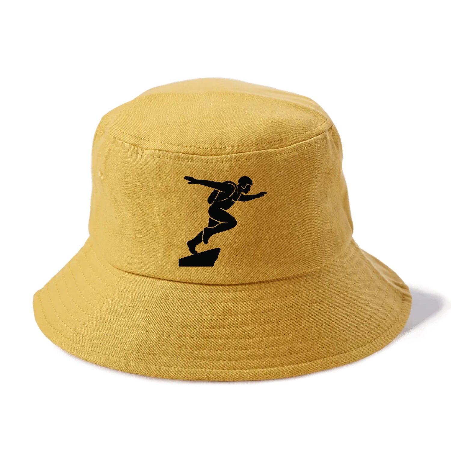 Base jumper launching off - Bucket Hat - Golden Harvest(Yellow)