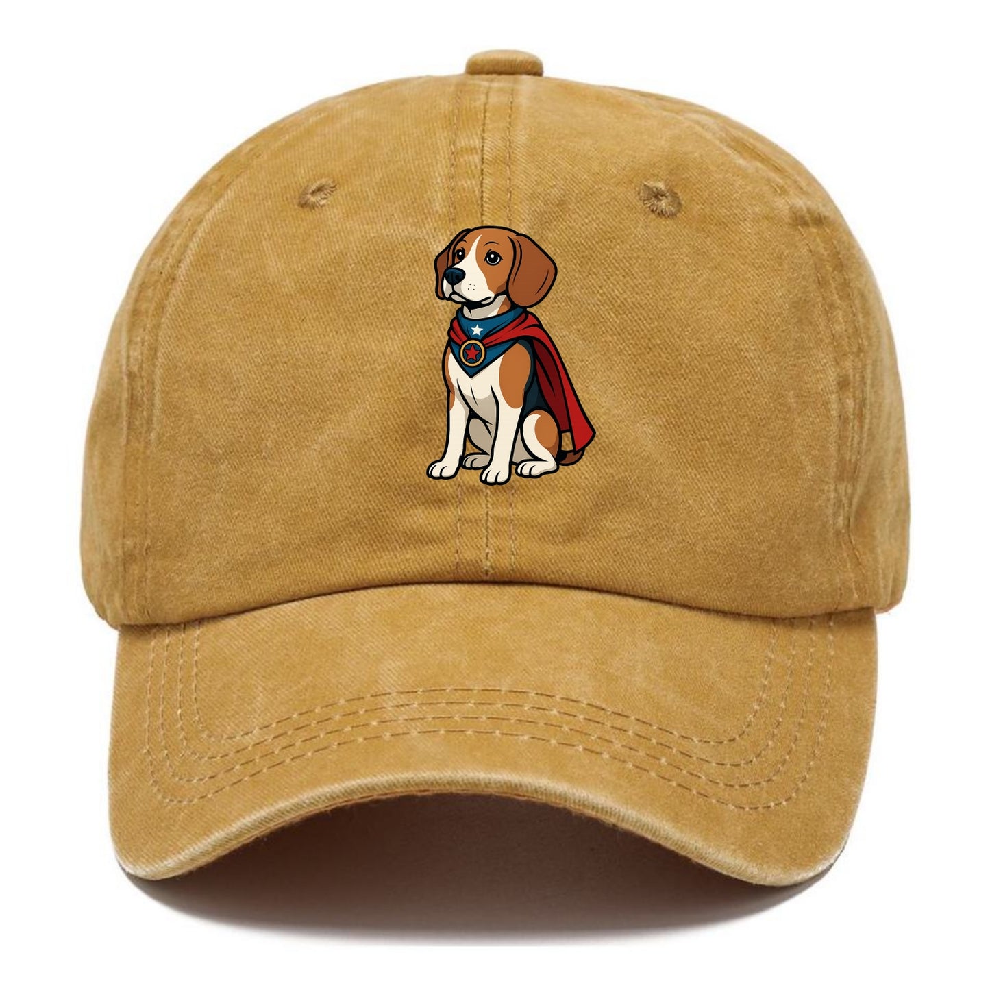Beagle Patriotic Hero  - Classic Cap - Golden Harvest(Yellow)