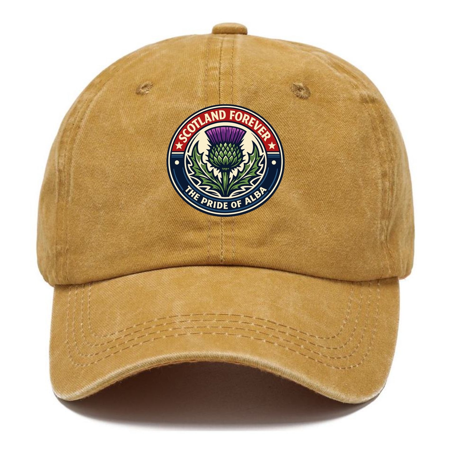 Highland Heritage Emblem - Classic Cap - Golden Harvest(Yellow)