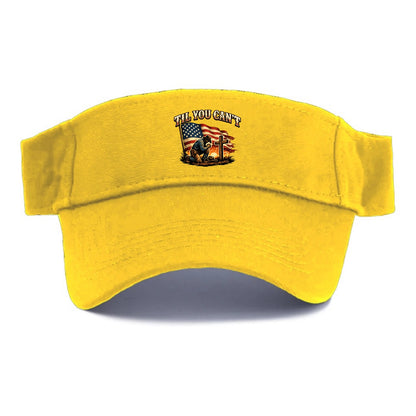Til You Cant - Praying Cowboy - Visor - Golden Harvest(Yellow)