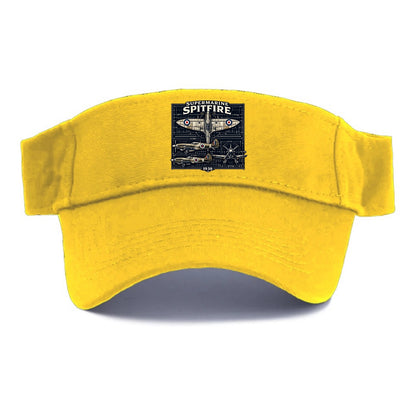 Spitfire Blueprint - Visor - Golden Harvest(Yellow)