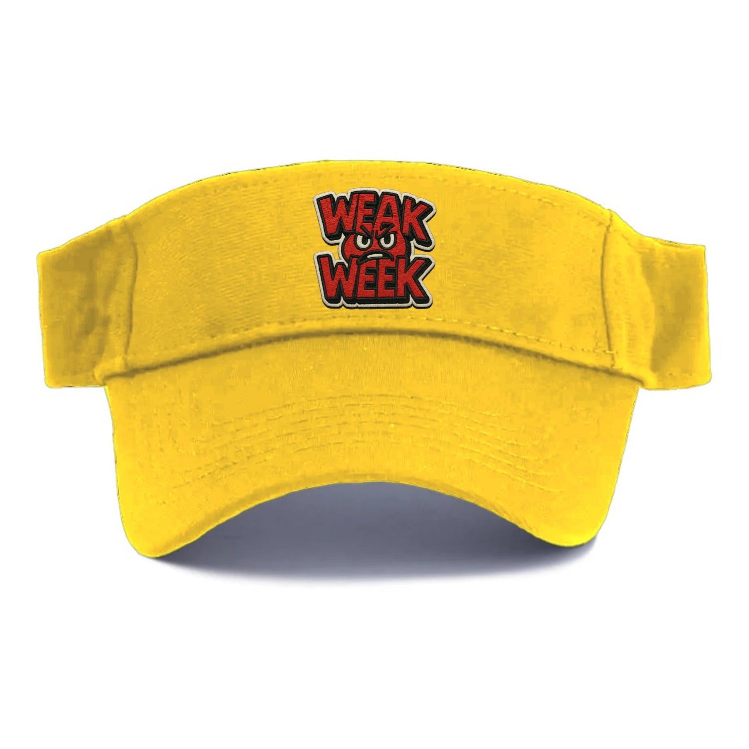 WEAK;WEEK WARRIOR Monday Blue Cap - Visor - Golden Harvest(Yellow)