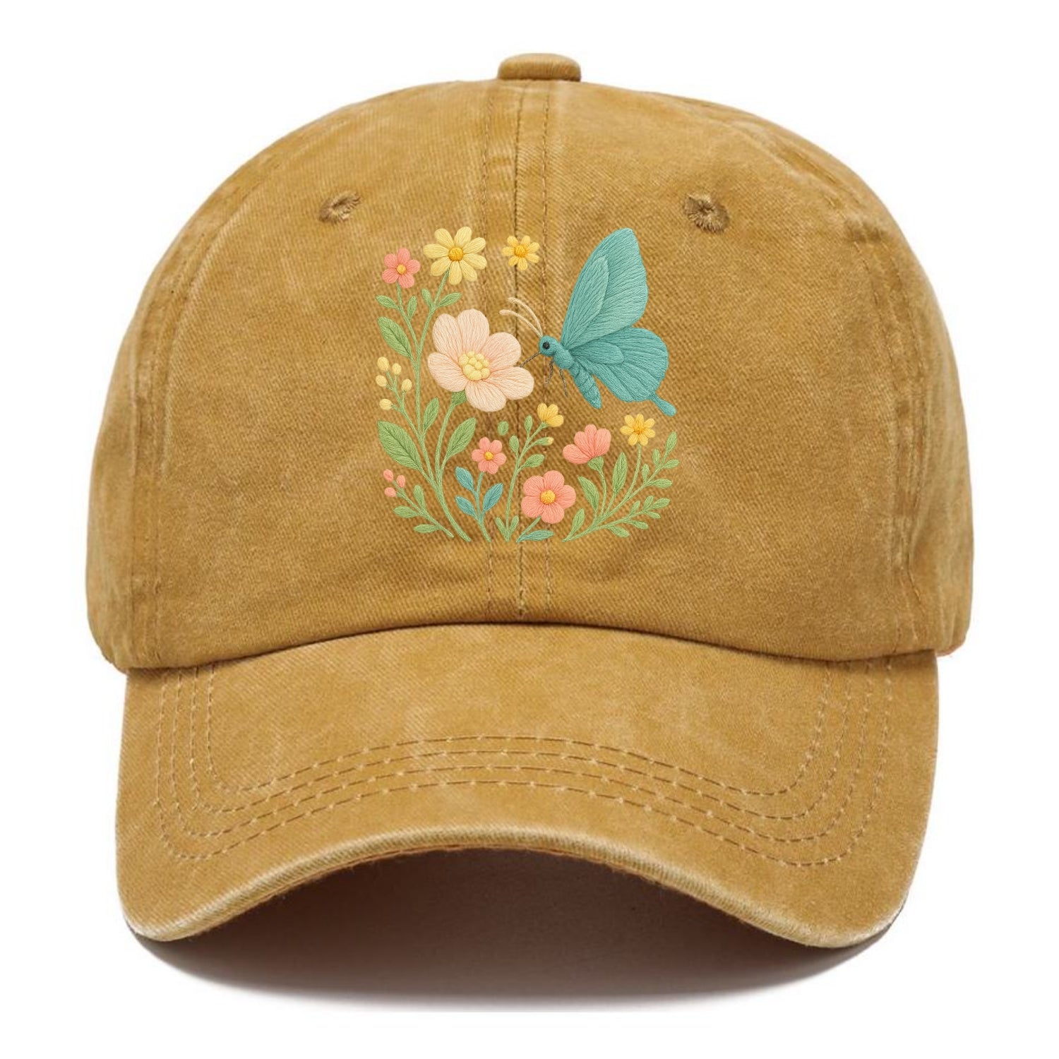 Mint Night Butterfly - Classic Cap - Golden Harvest(Yellow)