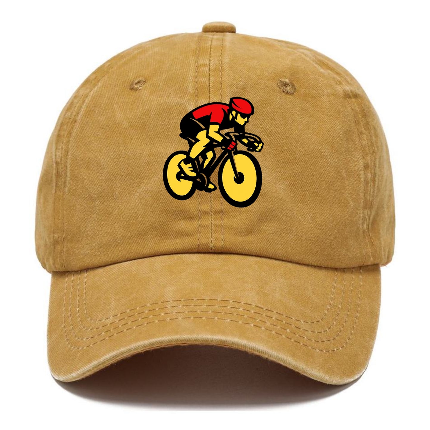 Speed Demon Cyclist - Classic Cap - Golden Harvest(Yellow)