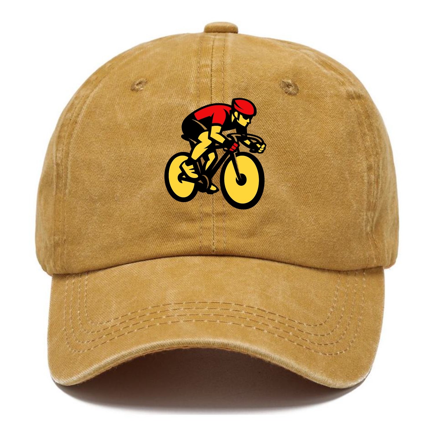 Speed Demon Cyclist - Classic Cap - Golden Harvest(Yellow)