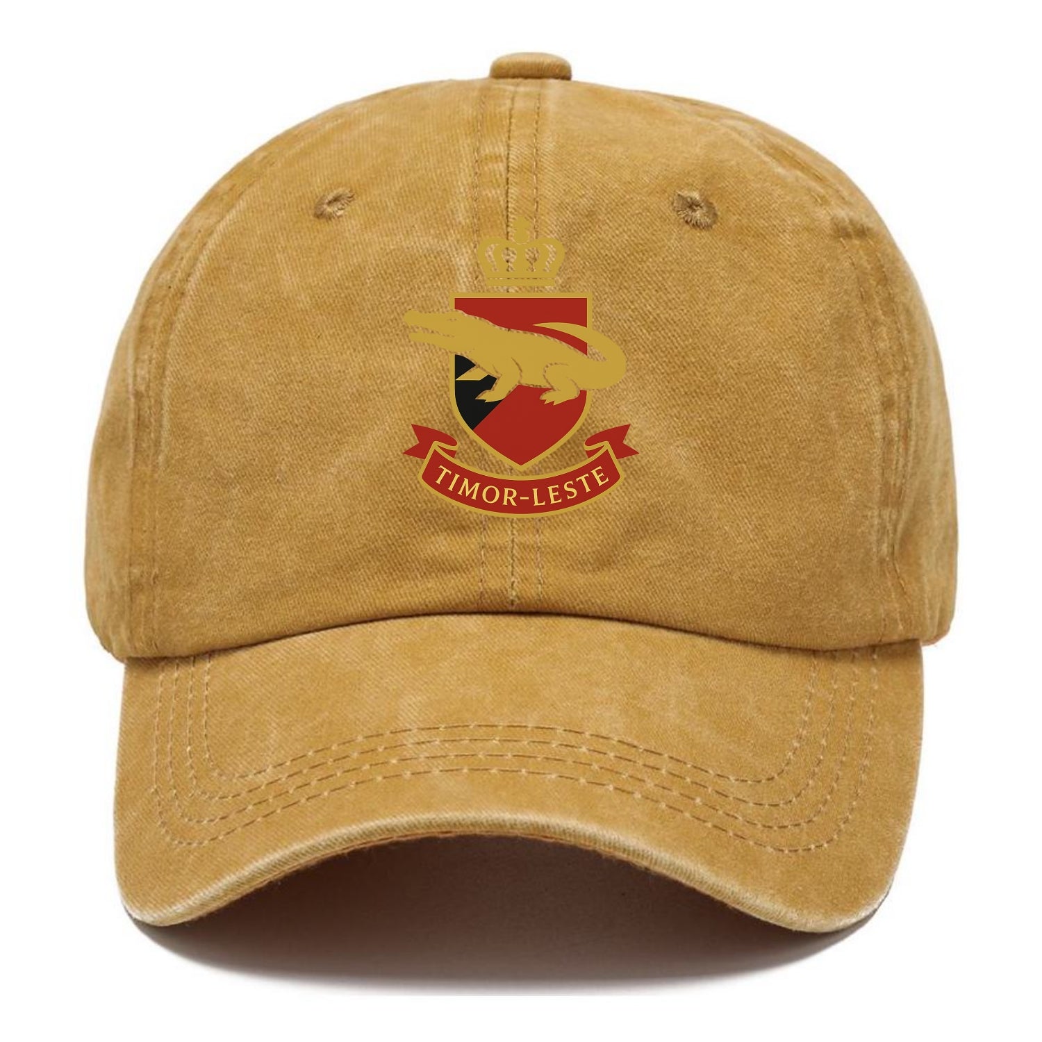 Timor-Leste Royal Logo  - Classic Cap - Golden Harvest(Yellow)