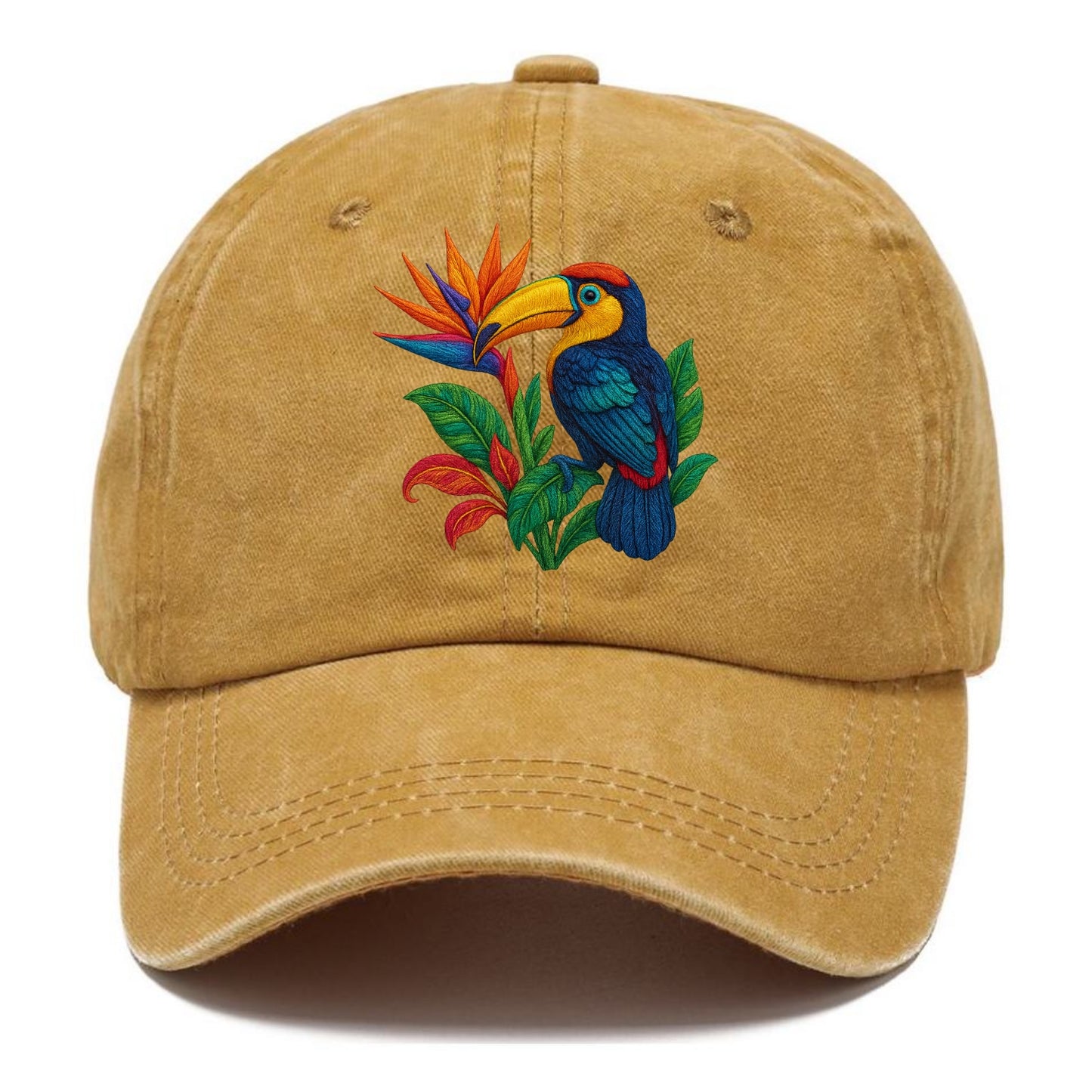 Toucan Paradise - Classic Cap - Golden Harvest(Yellow)