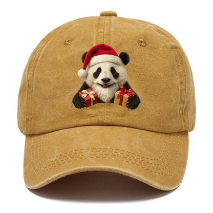 Santa Panda  - Classic Cap - Golden Harvest(Yellow)