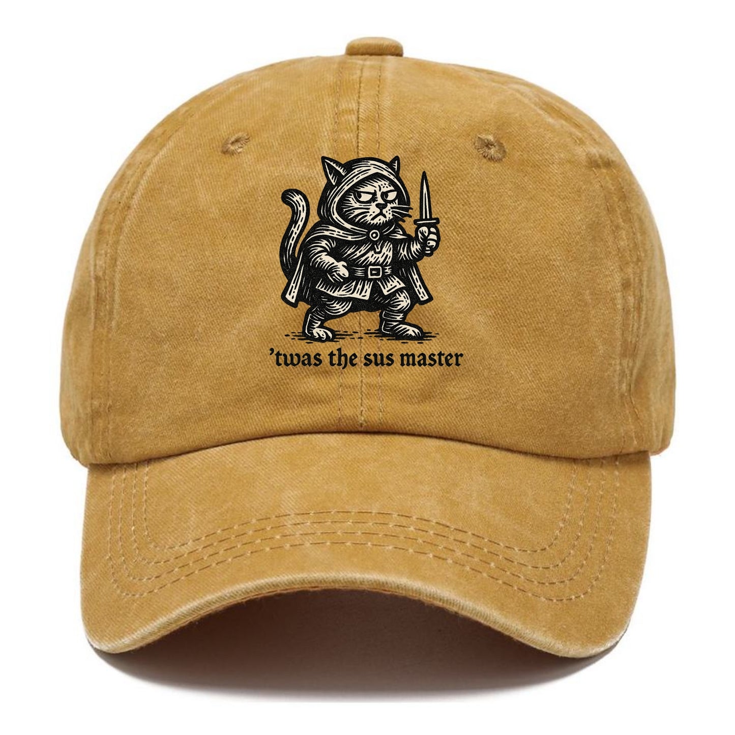 Sus Imposter Cat Spy  - Classic Cap - Golden Harvest(Yellow)