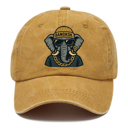 Bangkok Elephant - Classic Cap - Golden Harvest(Yellow)