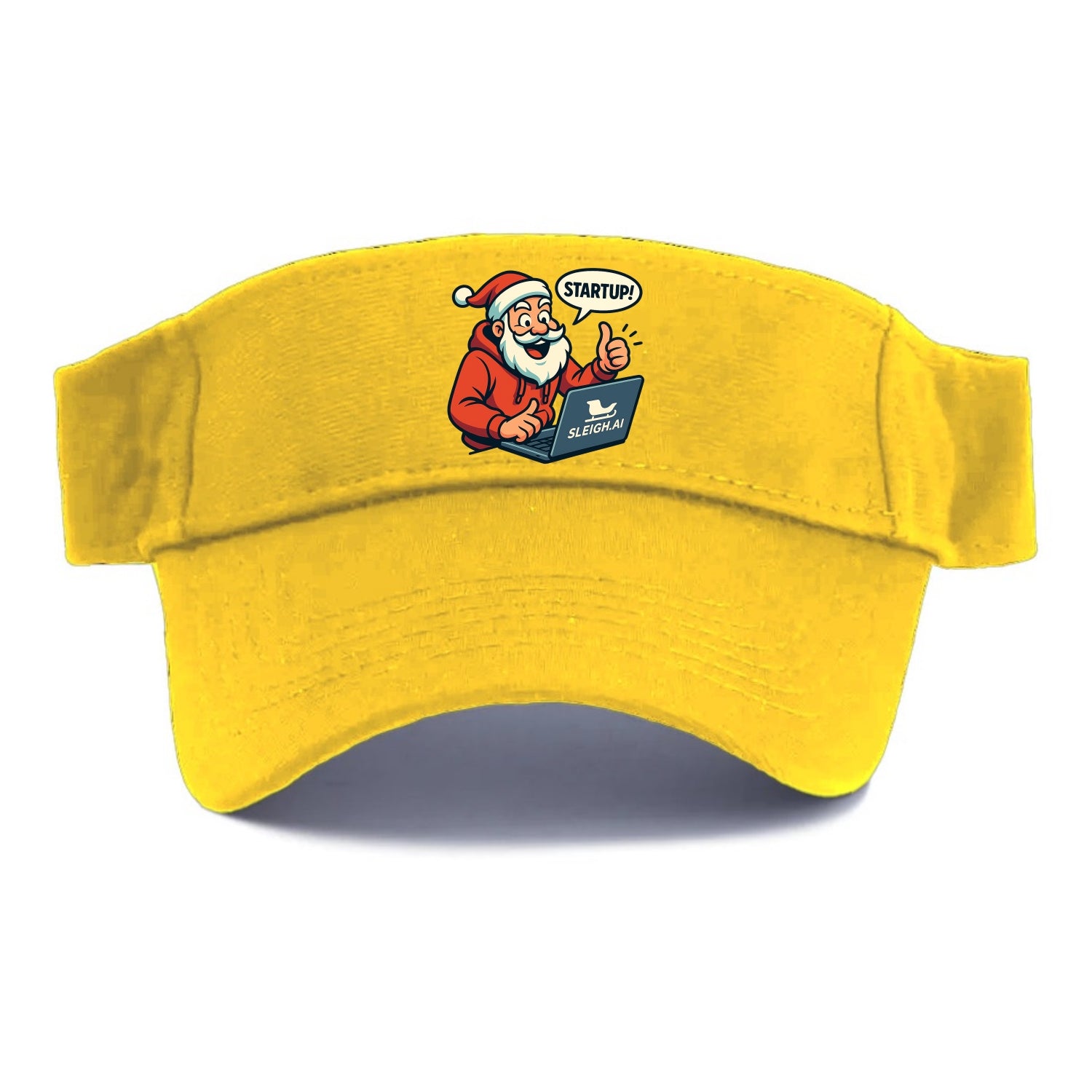 Santa Tech Startup CEO - Visor - Golden Harvest(Yellow)